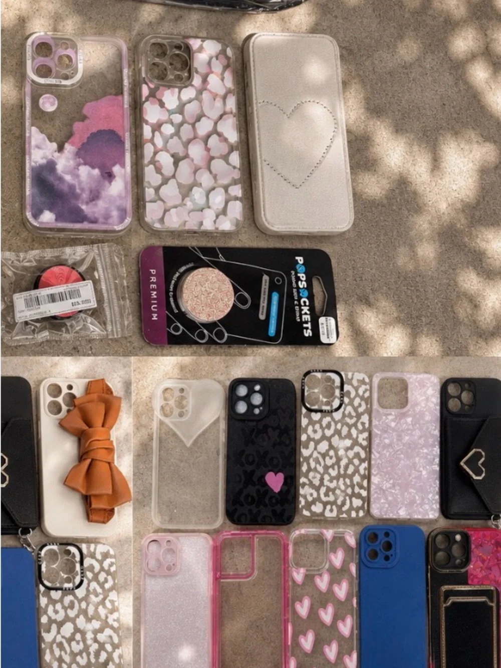 Pink & Black Mixed Pattern iPhone Case Collection - Assorted Colors